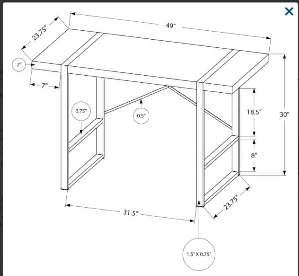 Monarch - I 7310 Bureau  – Image 2