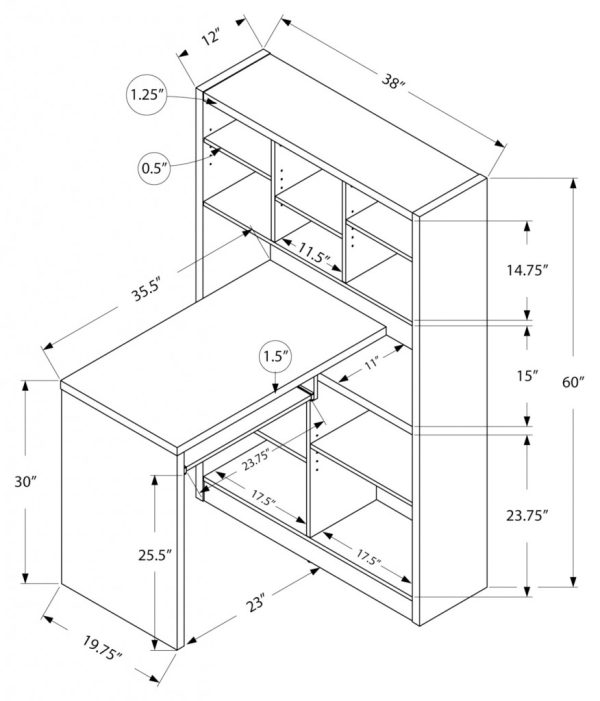 Monarch - I 7022 Bureau – Image 3